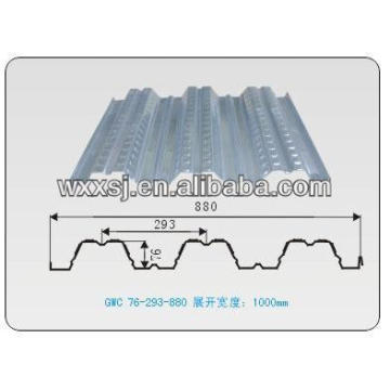 steel structural floor decking board